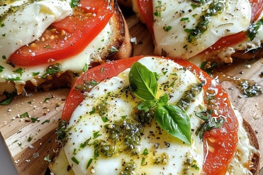 Tomaten Mozzarella Toast - Rezepte - Deutschideen Tomaten Mozzarella Toast - Rezepte - Deutschideen